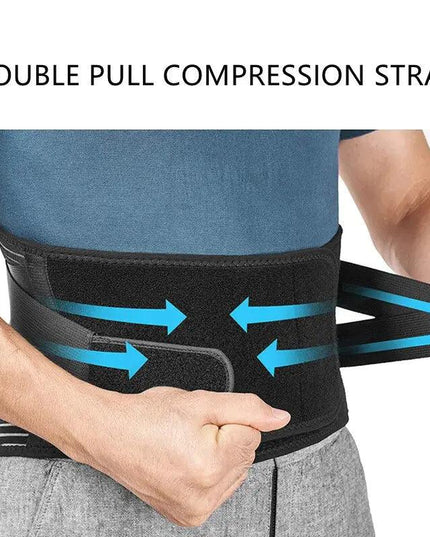 Double Pull Back Lumbar Support Belt Waist Orthopedic Corset Men Women Spine Decompression Waist Trainer Brace Back Pain Relief