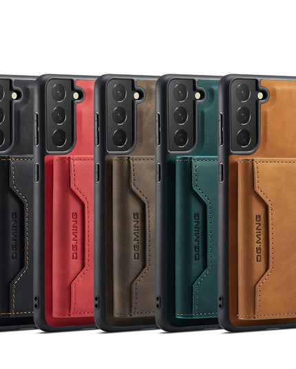 Magnetic Detachable Leather Wallet Case for Samsung