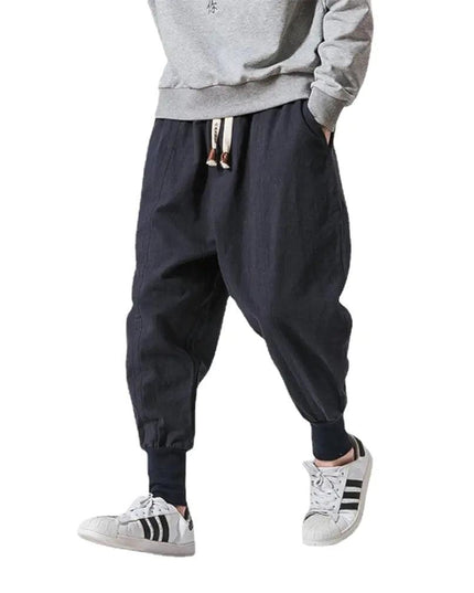 Cotton Linen Harem Pants